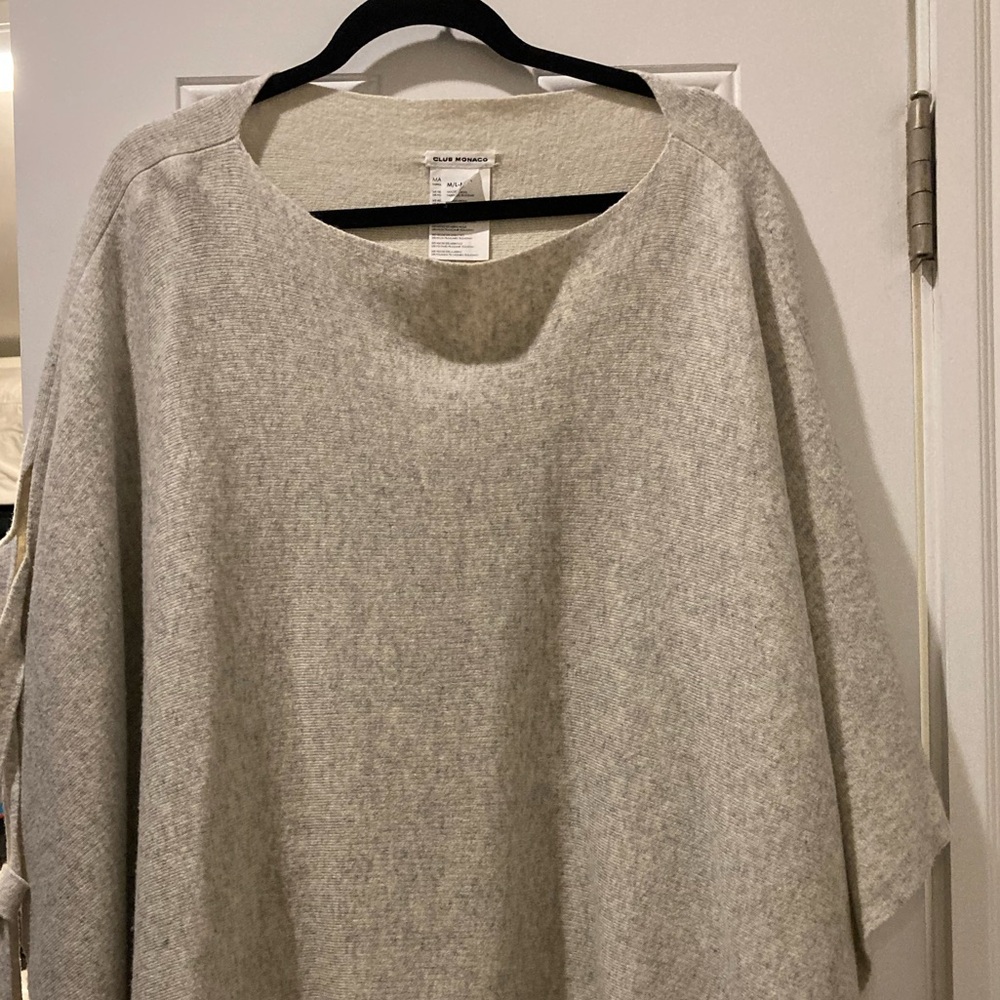 Club Monaco Light Gray Cape M/L